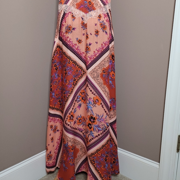 ❌️SOLD❌️Free People Geranium Combo Dress - XS - Picture 3 of 15